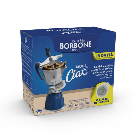 BORBONE MOKACIAOINDUZ-GDE  MOKA A CIALDE 3TZ ALL/BLU