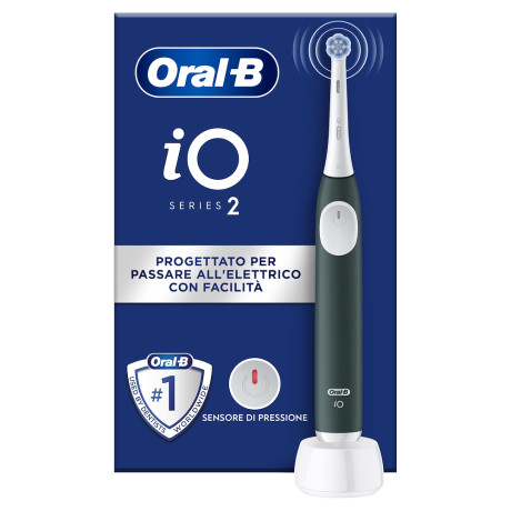 ORAL B IO2GREEN  SPAZZOLINOEL SENS.PRESSIONE 3MOD.