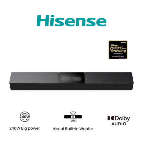 HISENSE HS2000  SOUNDBAR 2.1 240W BT 5.3 ROKU