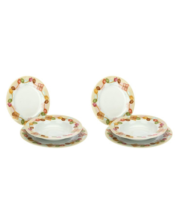 THUN P4014P00  CONF.6 PIATTI GRACE