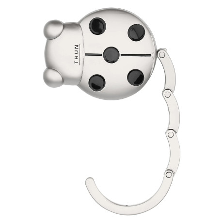 THUN T10458372P00  GANCIO P/BORSA MERTAL COCCINELLA