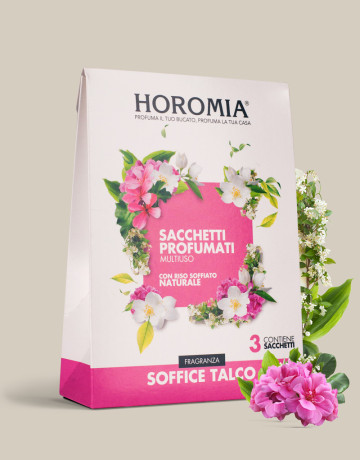 HOROMIA H-116 SOFFICE TALCOSACCHETTI RISO PROFUMATO