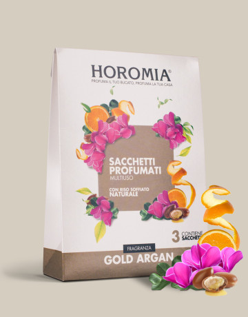 HOROMIA H-117 GOLD ARGAN  SACCHETTI RISO PROFUMATO