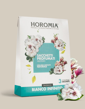 HOROMIA H-122 BIANCO INFINIT SACCHETTI RISO PROFUM.