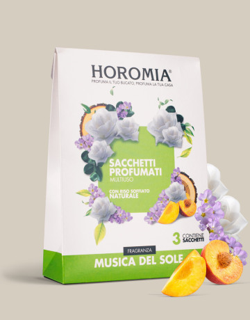 HOROMIA H-124 MUSICA DEL SOLE  SACCHETTI RISO PROFUM.