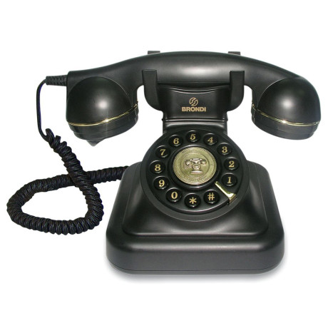 BRONDI VINTAGE20 NERO  TELEFONO TAVOL.RETRO'
