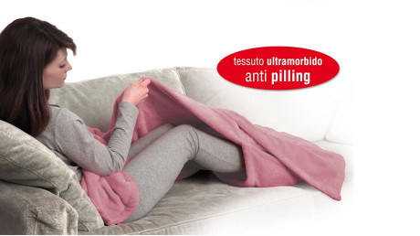 MACOM 911P  COPERTA MORBY FEET POC.ROSA C/TASCH