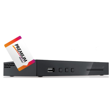 TELESYSTEM TS8001  DECODER DIG TERR T2 HEVC HD+PVR+CAR D