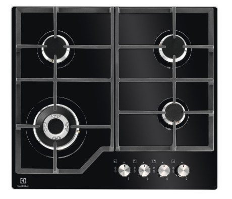 ELECTROLUX EGM6343YAK  PIANO COT 60CM 4F VETRO NERO