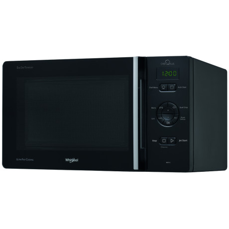 WHIRLPOOL MCP345BL  FM COMBI 25LT 1750W CRISP BLACK CHEF