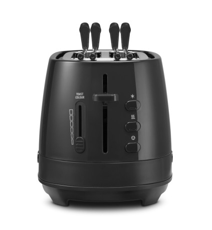 DE LONGHI CTLAP2203.BK NERO TOSTAPANE 500W