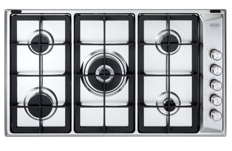 DE LONGHI PLI59GHD  PIANO COTTURA 5F 90CM GR.GHISA