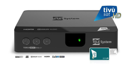 TELESYSTEM TS9018  DECODER DIG SAT HD TIVUSAT