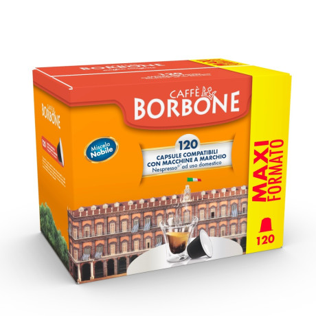 BORBONE REBBLUNOBILE120PZ  NESPRESSO 120PZ NOBILE BLU