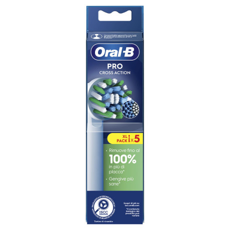 ORAL B EB50 7-23  REFILL PRO CROSS ACTION 5PZ BIANCO