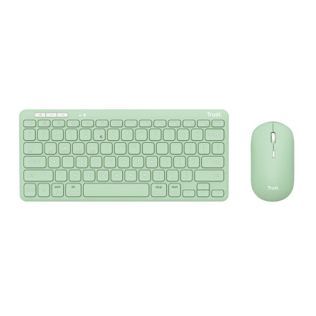 TRUST 24943 LYRA KEYBOARD &MOUSE GREEN