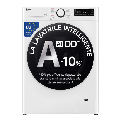 LG F4R5011TSWW  LAVATRICE CF 11KG 1400G VAPORE