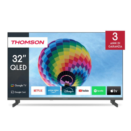 THOMSON 32QG4S14  TVC QLED 32 FHD SMART GOOGLE TV T2 SAT