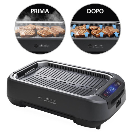 MACOM 849 SMOKELESS FAN GRI GRILL ELETTRICO C/ASPIRA