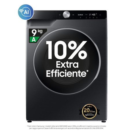 SAMSUNG WW90DG6U85LBU3  LAVATRICE CF 9KG 1400G A-10% INV