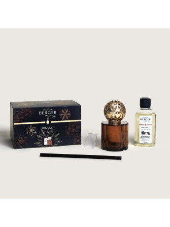 LAMPE B.7855  BQT POMELIS CHOCOLAT