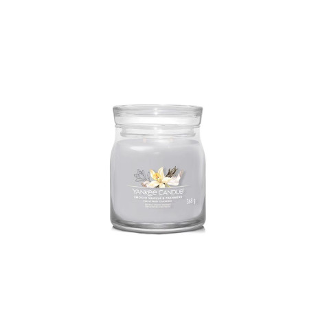 YANKEE S SMOKED VANILLA CASHMERE  MEDIUM JAR 1630023E