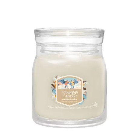 YANKEE S VANILLA FLURR MEDIUM JAR 2653164E
