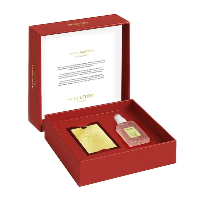 MIL 1KNLU  CONF.REGALO NATALE TESSUTI LUCE DI GARDENIA