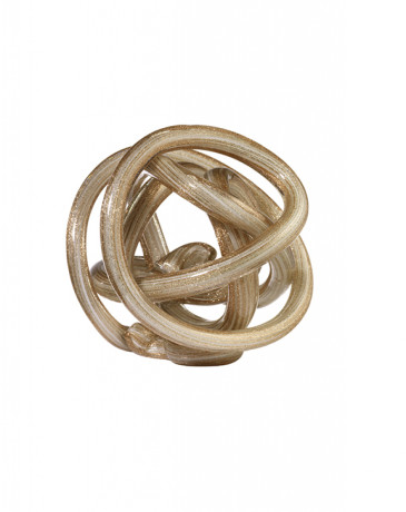 ONLYLUX OL01782  IL NODO DELL'AMORE BIANCO GLIT.8CM