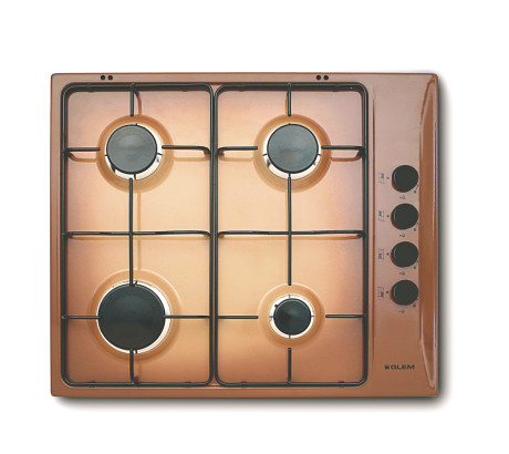 GLEM-GAS GTL64TF  PIANO COTTURA TERRA DI FRANCIA 60CM