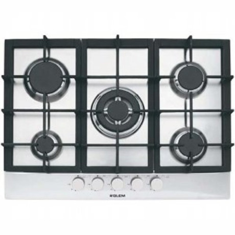 GLEM-GAS GT755HIX  PIANO COTTURA 5F 70CM INOX
