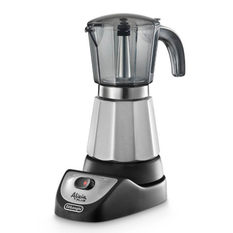 DE LONGHI EMKM4B  MOKA EL 4/2 CAFFE'ALICIA SILVER SPEGN.