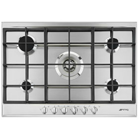 SMEG P272XGH  PIANO COTTURAINC 72,5CM 4F+1DC