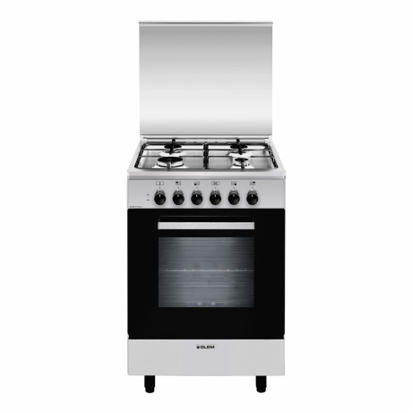 GLEM-GAS A554MI6  CUCINA A GAS 53X50 4F F.MULT6 INOX
