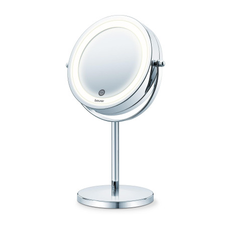 BEURER BS55  SPECCHIO COSMETICO CROMO D13CM 7X LUCE L