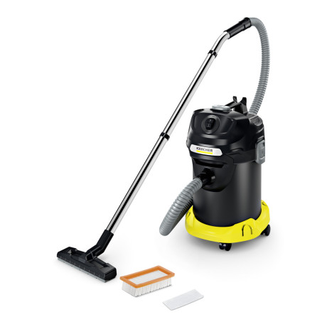 KARCHER AD4PREMIUM  BIDONE SOLIDI/CENERE 17LT. CL.A+ CON