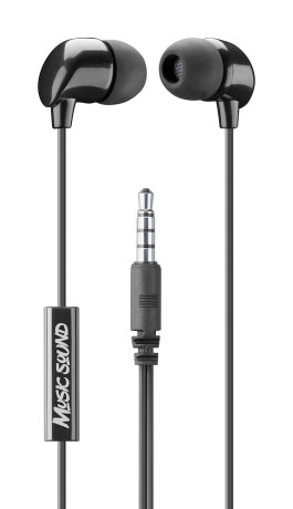 CELLULAR L. AUINEARMSK  AURICOLARI IN-EAR C/MIC.NERO