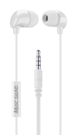 CELLULAR L. AUINEARMSW  AURICOLARI IN-EAR C/MIC.BIANCO