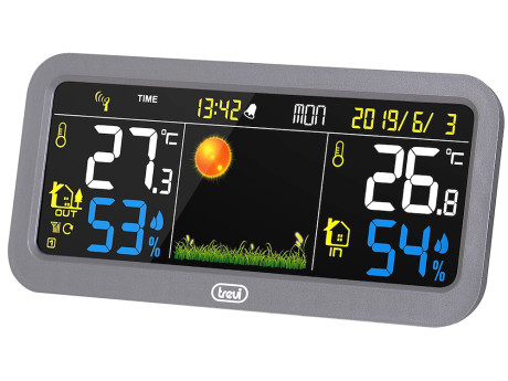 TREVI ME3P20RC GRIGIO  STAZIONE METEO RADIOCONTROLLATA