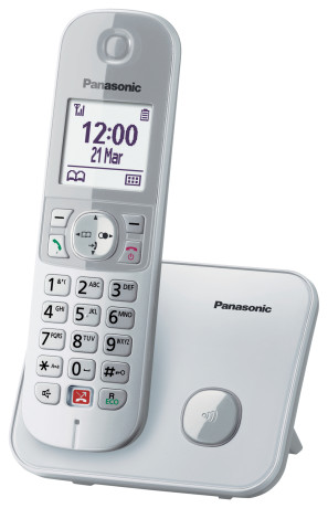 PANASONIC KX-TG6851JTS  CORDLESS DECT-GAP SILVER