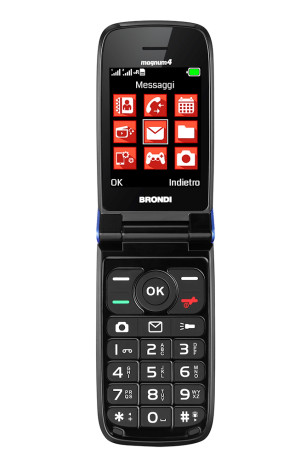 BRONDI MAGNUM4BLUVIOLA  T.CELL 2.8 2SIM 1.3MP BT BLU VIO