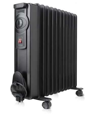 BLACK&DECKER BXRA2000E  RADIATORE OLIO 2500W 9ELEM C/RUO