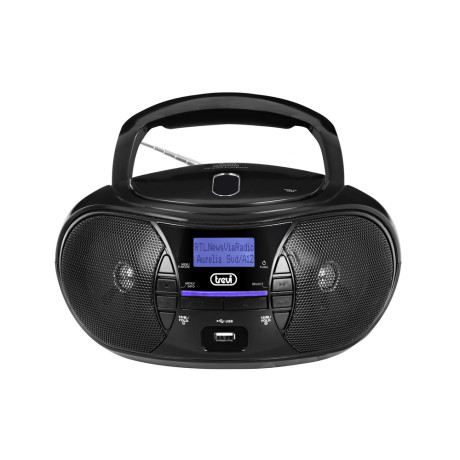 TREVI CMP581DAB  STEREO PORTATILE BOOMBOX CD DAB DAB + U