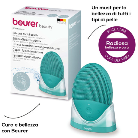 BEURER FC52 LAGUNA  SPAZZOLA VISO WATERPROOF IN SILICONE