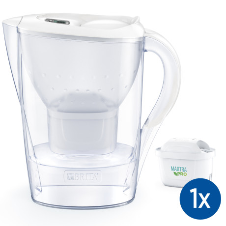 BRITA MARELLA WHITE MXPRO  CARAFFA FILTRANTE 1,2L