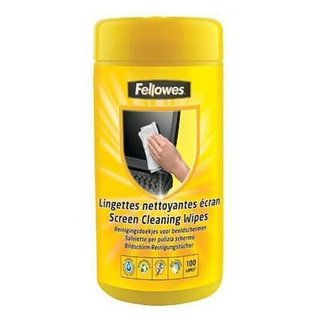 FELLOWES 9970311  TUBO DA 100 SALVIETTE PULIZIA SCHERMO