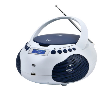 MAJESTIC AH265DAB WB  RADIOLETTORE CD DAB FM WHITE