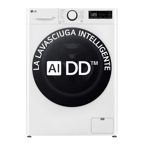 LG D2R5S09TSWW  LAVASCIUGA 47CM 9+5KG 1200G VAPORE AIDD