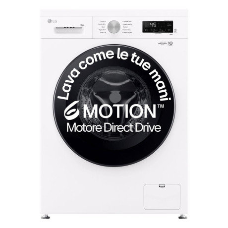 LG F4NX1008NWK  LAVATRICE CF 8KG 1400G INVERTER VAP