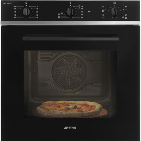 SMEG SF64M3S1PZB  FORNO 65LT MULTI9 A NERO PIZZA